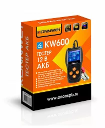Купить Тестер аккумуляторных батарей Konnwei KW600 (12В, 15-240А/ч) в Москве